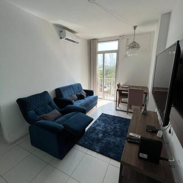 apartamento de frente para praia