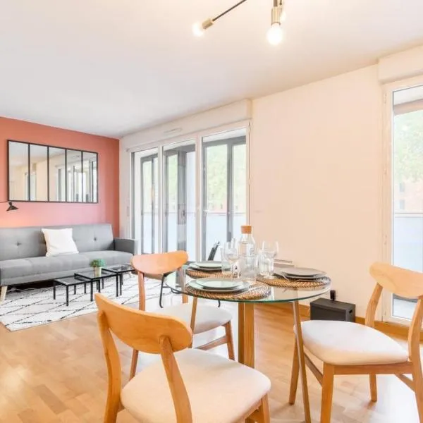 Euratechnologies - Bright apartment with parking, hotel v v Lillu
