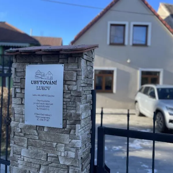 Lukov में, होटल Apartmány Lukovské domečky