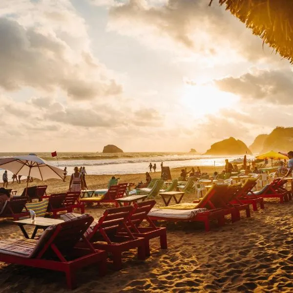 Che Zipolite Hostel & Beach Club, hotel in Zipolite