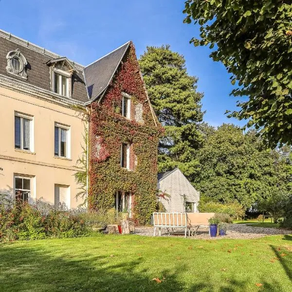 Dans maison de charme, bel appartement privatif, hotel v destinaci Saint-Laurent-de-Brévedent