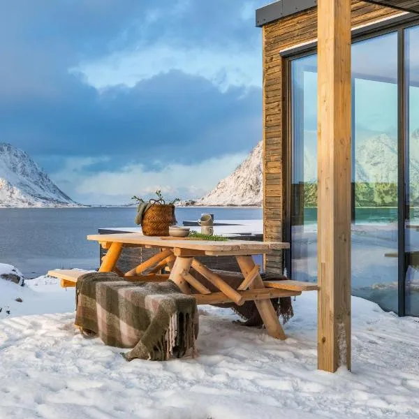 Nydelig hytte i unike Lofoten i nærheten av Henningsvær!, hotel in Lyngedal