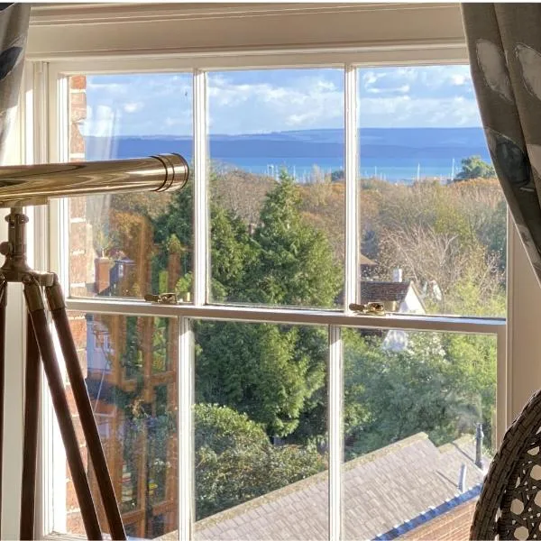 Leeward House -Solent views, Parking,High Street Location, Couples, Groups, Families and Professionals Welcome, hotel v destinaci Lymington