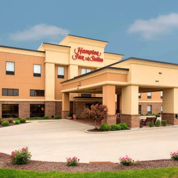 Hampton Inn & Suites Crawfordsville、クローフォーズビルのホテル