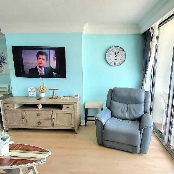 Sunkissed-Modern Oceanfront Condo Daytona Beach、デイトナビーチのホテル