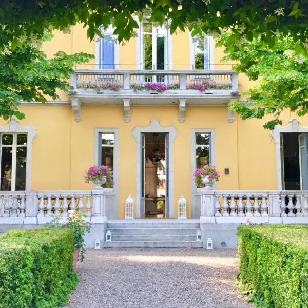 Inveruno에 위치한 호텔 Villa Verganti Veronesi