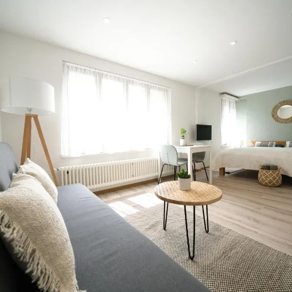 Bijou Studio with Ambiance near Lake, hotel in Faulensee