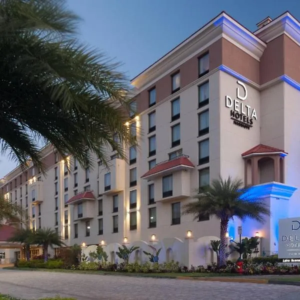 Delta Hotels by Marriott Orlando Lake Buena Vista, hotel em Sheraton Lakeside Inn Heliport