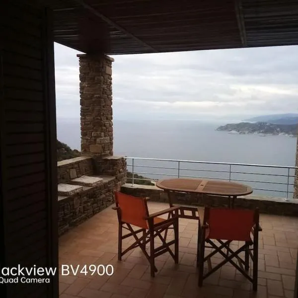 Villa Real Paradise Kalamos Evia，Trikovilón的飯店