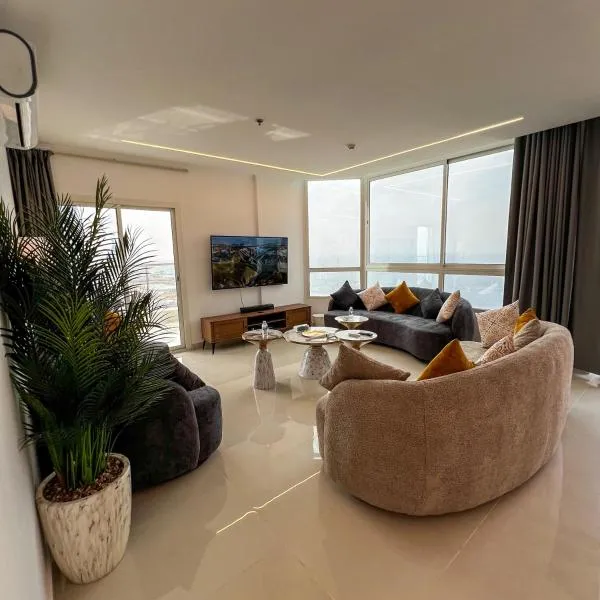 Sky-high Villa فيلا عنان السماء、ジッダのホテル
