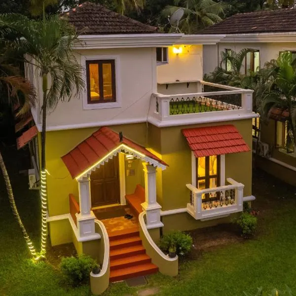 EKOSTAY- Coconut Grove Villa, hotell sihtkohas Assagao