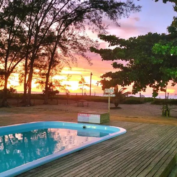 Casa pé na areia - Brandão House, hotell sihtkohas Saco dos Cações