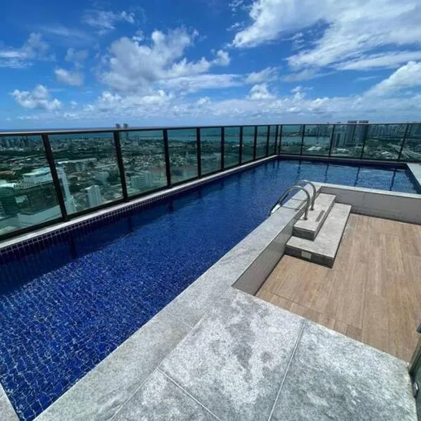 Flat Premium Recife - Ilha do leite piscina termica, hotel in Recife
