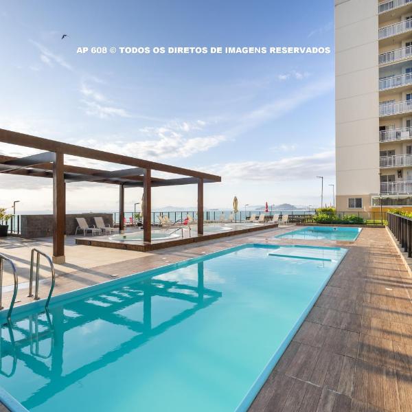 Aptos completos com vista mar pé na areia em Barra Velha em condomínio Resort com Spa, Piscina, quadra de futebol, Sala de jogos, brinquedoteca, Complexo com diversos comércios - Foto 3