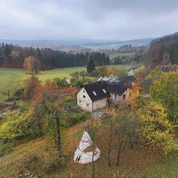 Przygórze 201 - agroturystyka w sercu Gór Sowich, hotel di Jugów