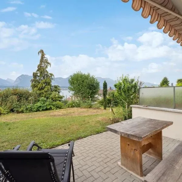 Lakeview apartment in beautiful Oberhofen, hotel a Oberhofen am Thunersee