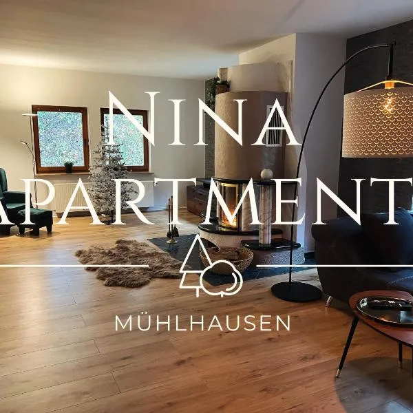 Nina Apartments, hótel í Mühlhausen