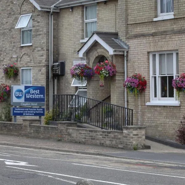 Best Western Claydon Hotel, hotel en Ipswich