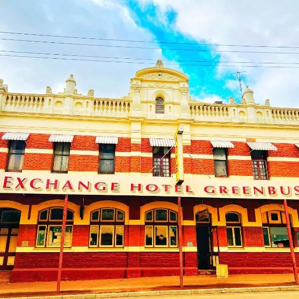 Exchange Hotel Greenbushes, viešbutis mieste Bridžtaunas