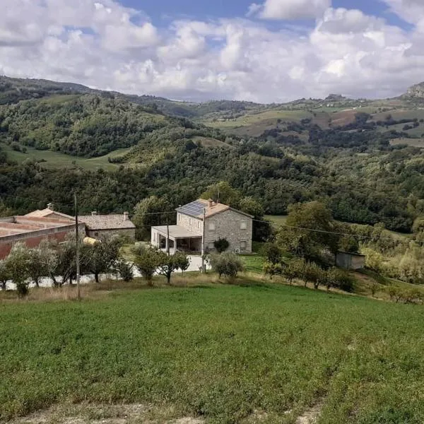 Casa Vitiolo - parte sinistra, hotel v destinaci Montemaggio
