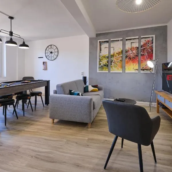 Magnifique*T4*centre ville*WIFI*Billard*Netflix*, hotel in Limoux