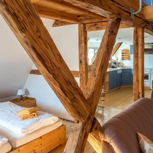 Ferienwohnung Am Heideborn, hotel v destinaci Großschönau