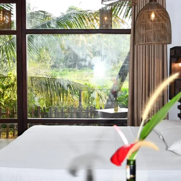 Guruwaththa Eco Lodge, hotel v Hikkaduwě