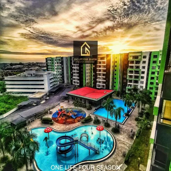 One Life Four Season Waterpark Guest House Manhattan Condominium, hotel in Ipoh