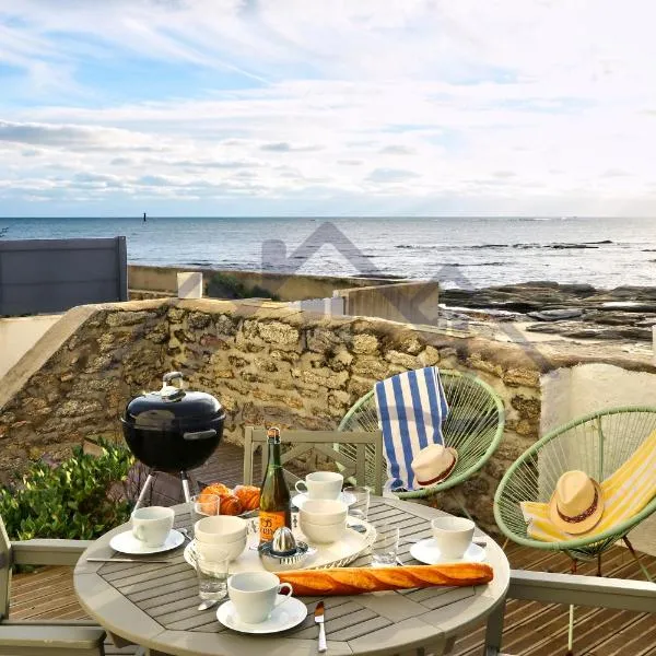 LocaLise - M4 - Ty Gwenn - La maison à la pointe de Lechiagat - Accès à deux pas d'une terrasse vue mer privative - Wifi inclus - Draps inclus - Animaux bienvenus, hotel di Tréffiagat