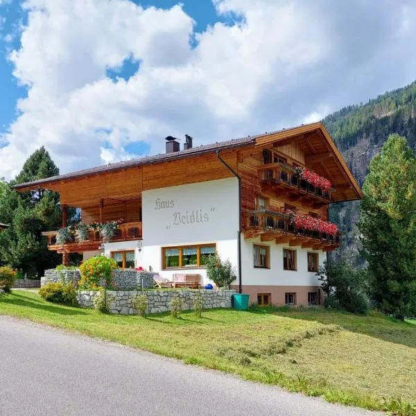 Haus Veidlis, Familie Obkircher, hotel en Sankt Jakob in Defereggen