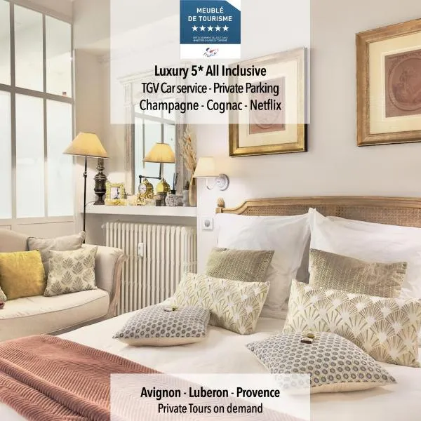LES ANGES DELUXE AVIGNON - Exclusive Romantic Home - Private Luxury Tours, Hotel in Avignon