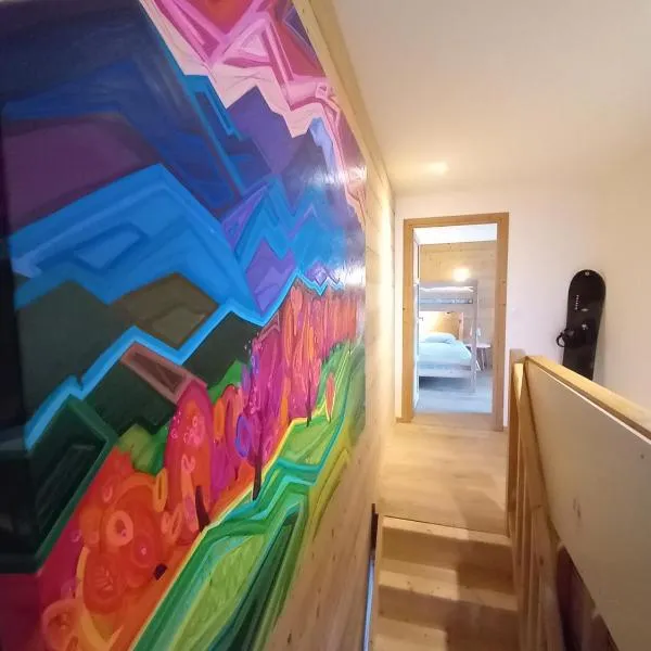 LE ZÈDÈL - Duplex 100m2 vue montagne, au cœur de la Savoie, au pied des stations de ski, hotel Aigueblanche-ban