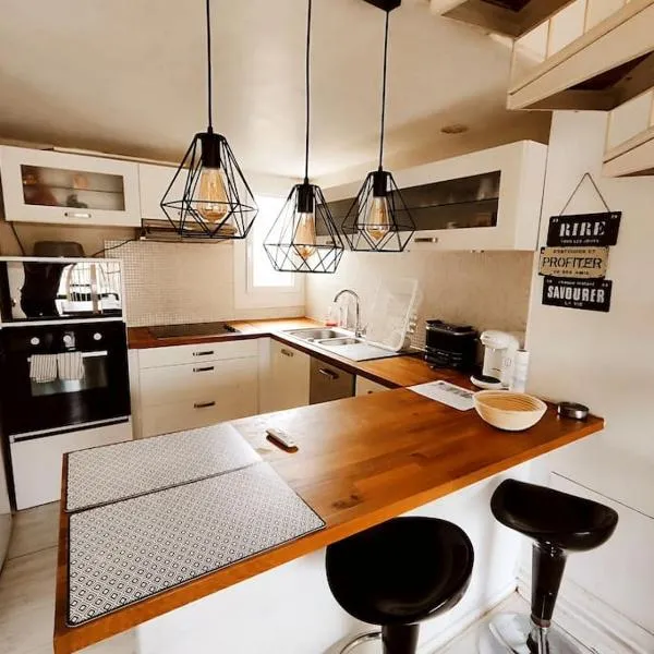 Superbe duplex de 64m2 - T2 proche Saclay, hotel Les Ulis-ben