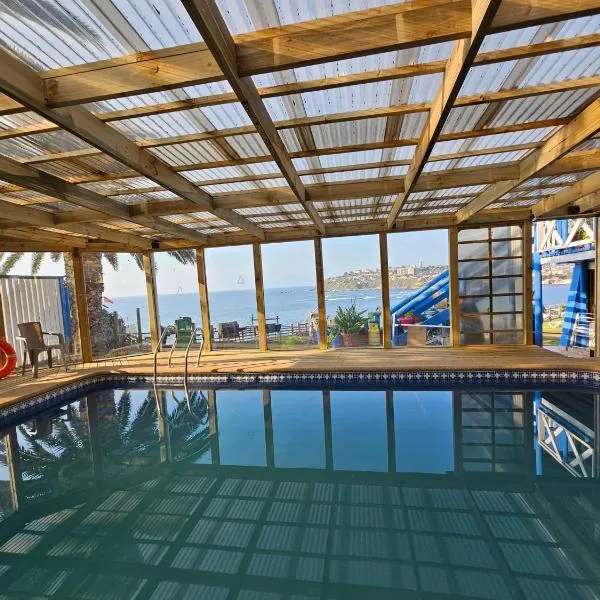 Santorini, hotel v destinaci Quintero