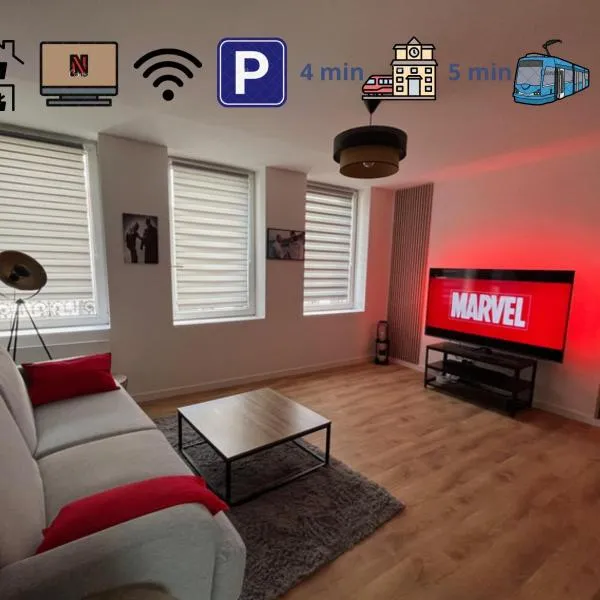 Voyage en Duplex en Hyper Centre, hotel v destinaci Valenciennes