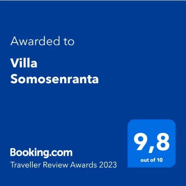 Villa Somosenranta, hotel em Jokela