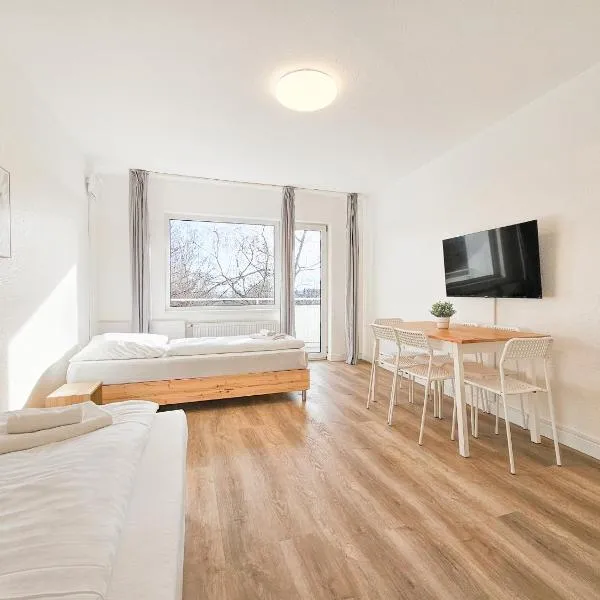 Tolstov Apartments - Monteurwohnungen - 2 Schlafzimmer - Küche - Balkon - Waschmaschine, hotel Heiligenhausban