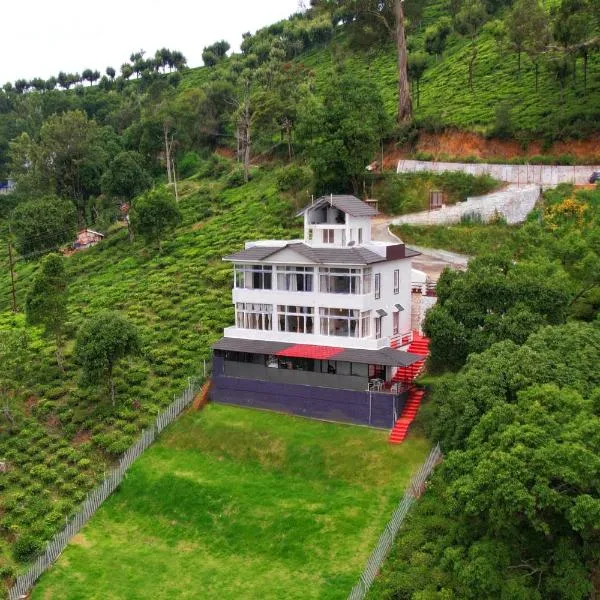 EKOSTAY I Pearl House Villa I 360 Degrees Tea Estate, viešbutis mieste Bikkatti