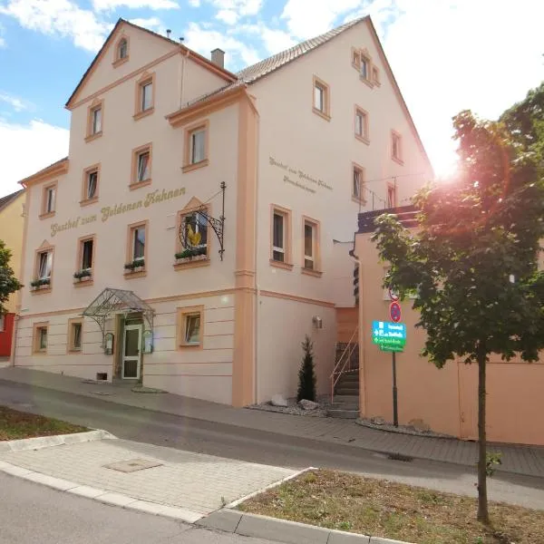 Hotel-Restaurant Zum Goldenen Hahnen, hotel v destinaci Markgröningen