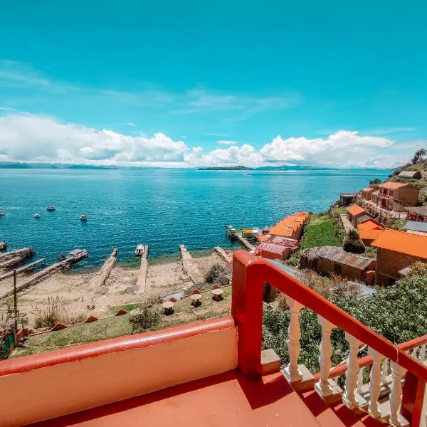 Isla de Sol에 위치한 호텔 MIRADOR DEL INCA