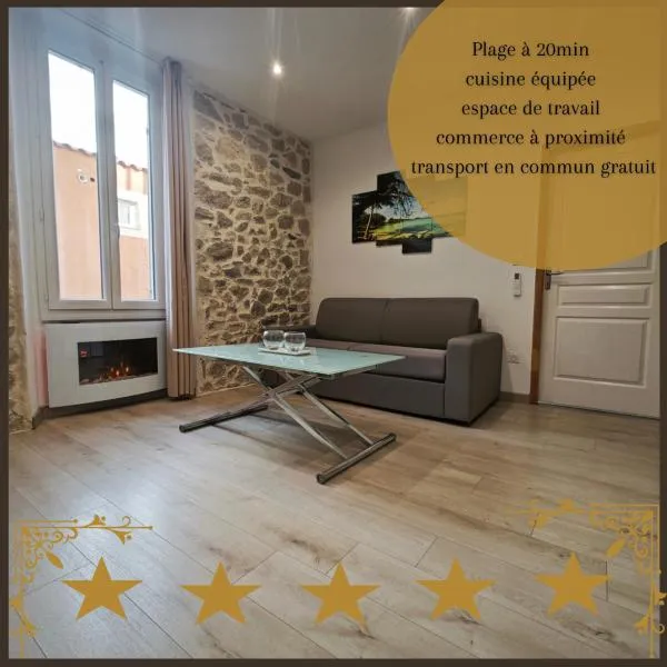 Appartement tout confort à 2 pas du centre ville, hotel in Aubagne