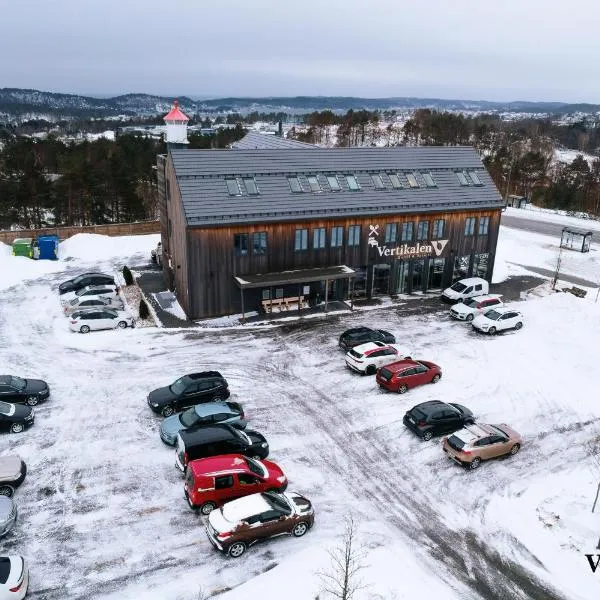 Vertikalen, hotel en Birkeland