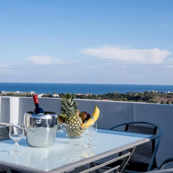E&A luxury apartment with sea view, hotel a Rodes
