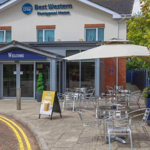 Best Western Pontypool Metro Hotel, hotel in Llanbadoc