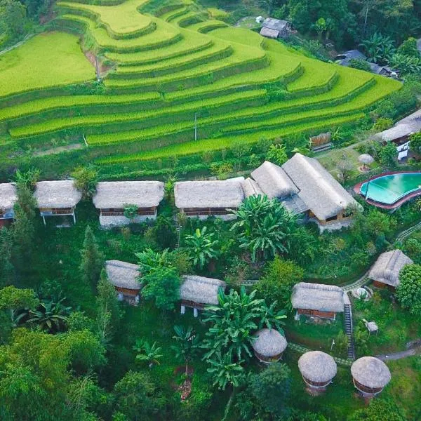 Bungalow Hoàng Su Phì, hotel a Bản Luộc