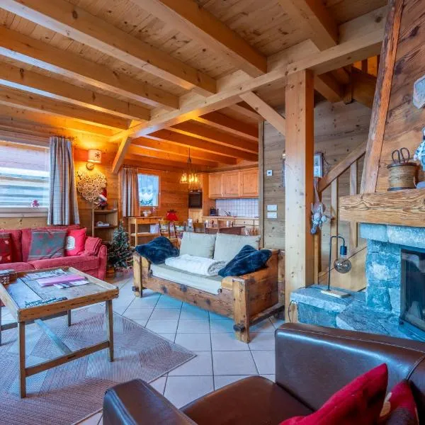 Cosymontagne - Le Chalet - 3Ch - 8 pers- Terrasse Sud, magnifique vue, hotel v destinácii La Clusaz
