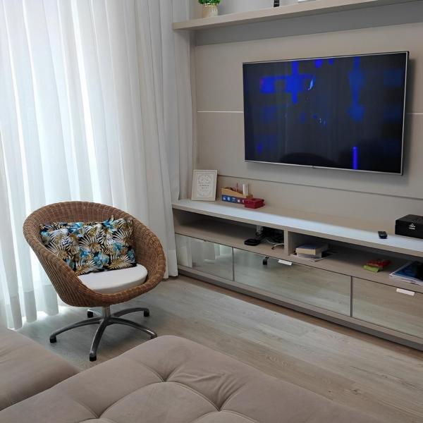 Meia Praia Apto Fino Acabamento 3 suítes e 2 garagens - Foto 2