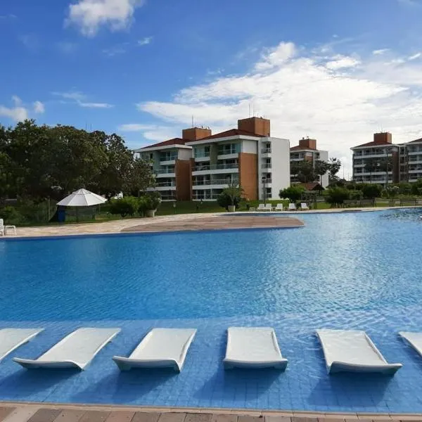 Apartamento Térreo no Catu Lake Resort Aquiraz, hotell i Ribeira