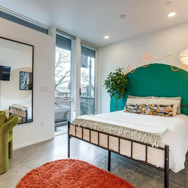 1 Mi to Downtown Sacramento WFH-Friendly Studio!、サクラメントのホテル