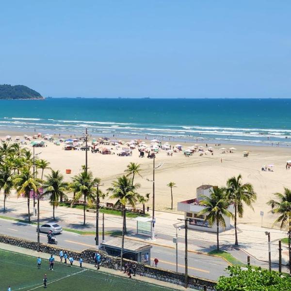 Apto Frente Mar em Praia Grande